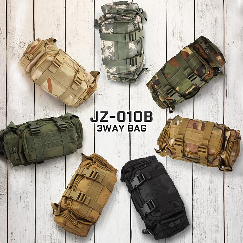 JZ-010B 3WAYバッグ ショルダーバッグ ウェストバッグ ワンショルダー BS056YN