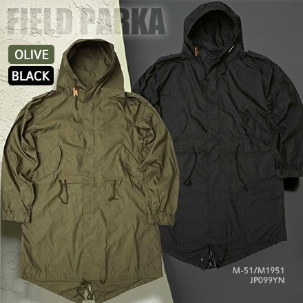 米軍タイプ フィールドパーカー