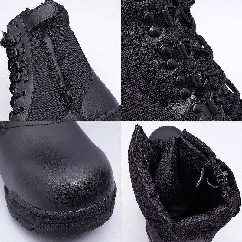 BLACK TAC #KA7023 サイドジッパー タクティカルブーツ FB004YN 本格派
