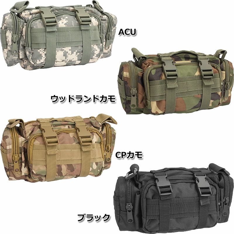 JZ-010B 3WAYバッグ ショルダーバッグ ウェストバッグ ワンショルダー