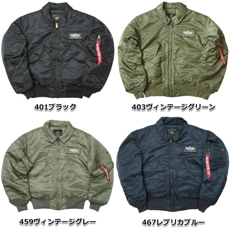 アルファ CWU-45Pフライト ジャケット MA1 メンズ ＸL ALPHA/アルファ CWU-45P CORE SPEC フライトジャケット（MA-1