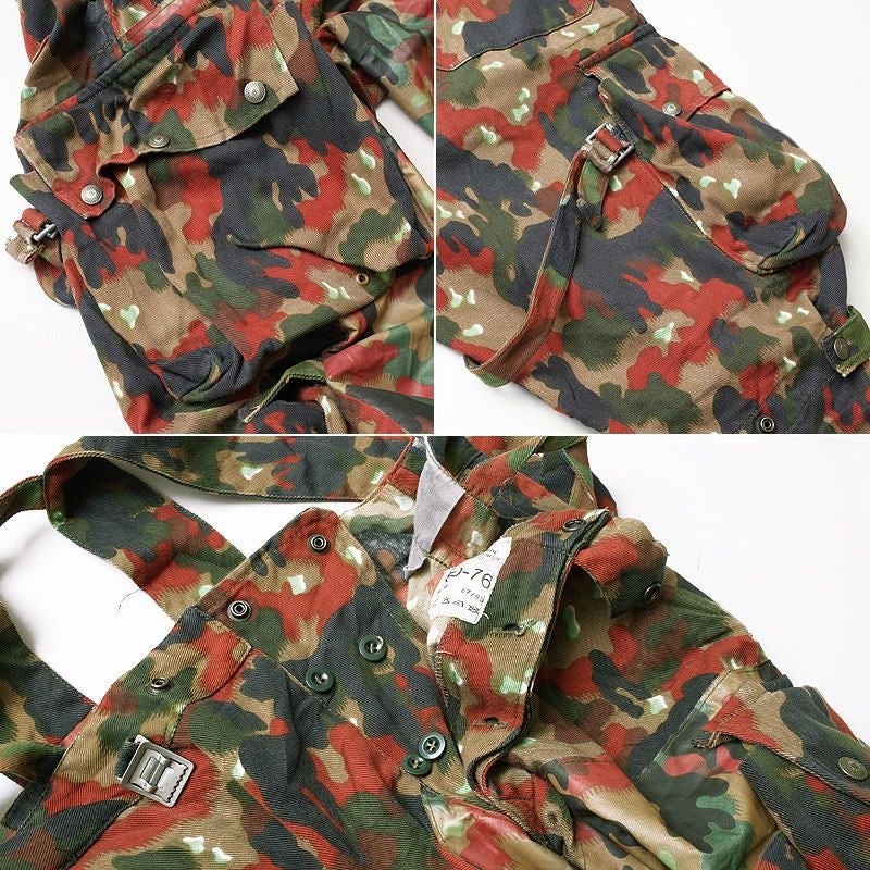 スイス軍 M70 カモフラージュパンツ USED PP040UN カーゴパンツ