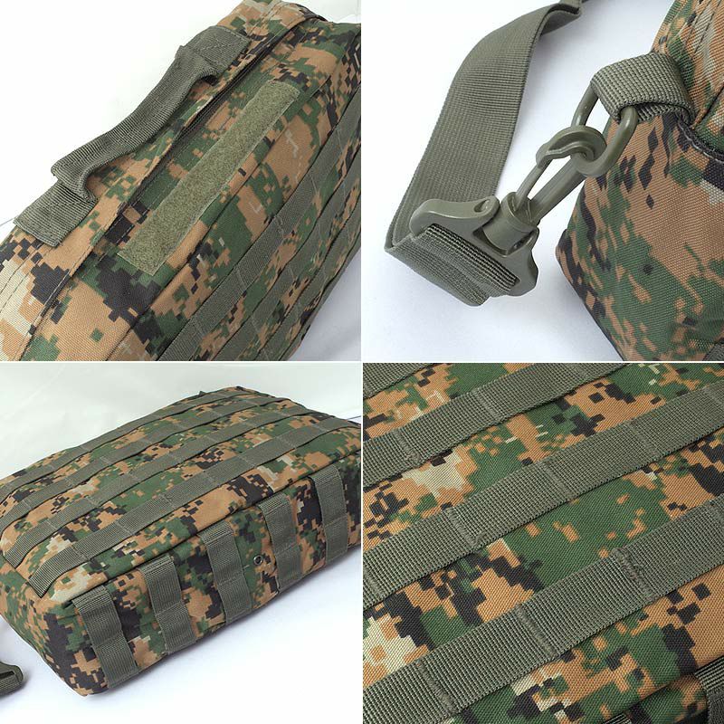 米軍タイプ MOLLE ツールバッグ ショルダーバッグ BS076YNモール