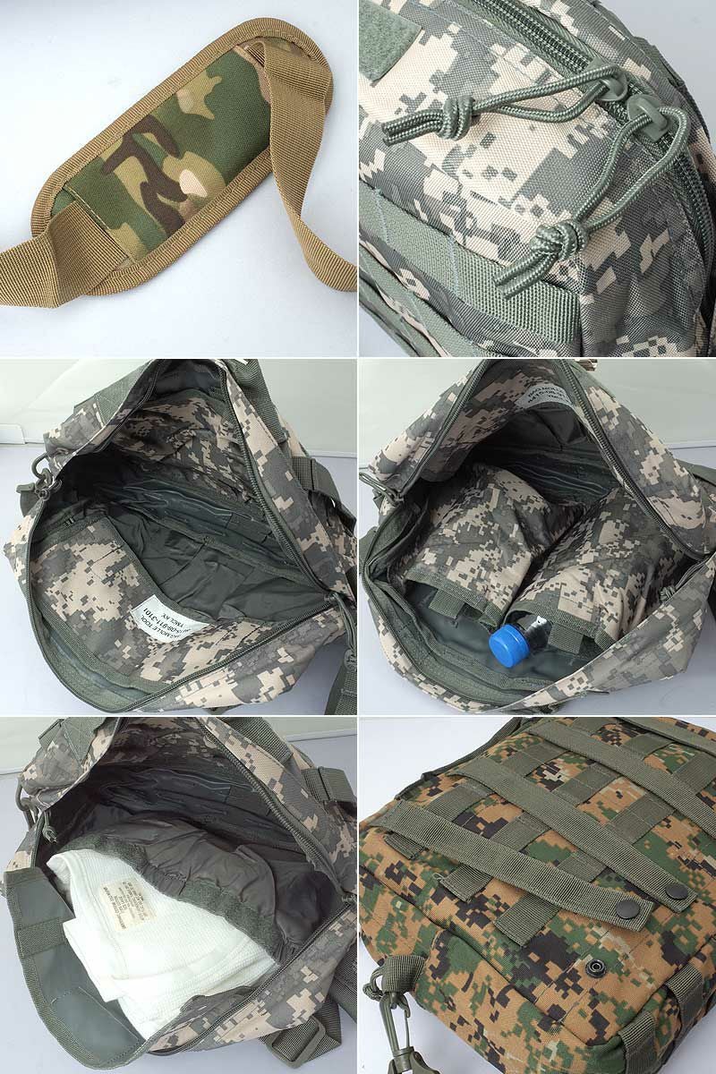 米軍タイプ MOLLE ツールバッグ ショルダーバッグ #BS076YNモール