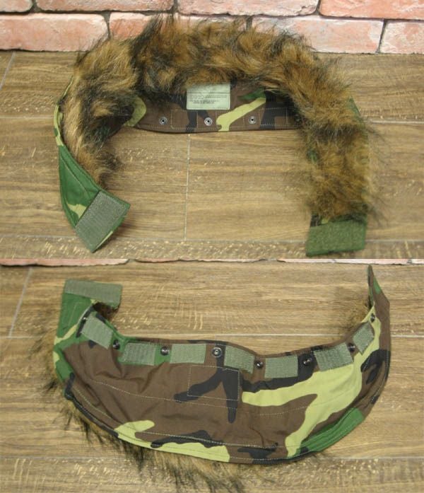 メール便可 米軍タイプ ECWCSタイプ ナイロンパーカー用フードファー