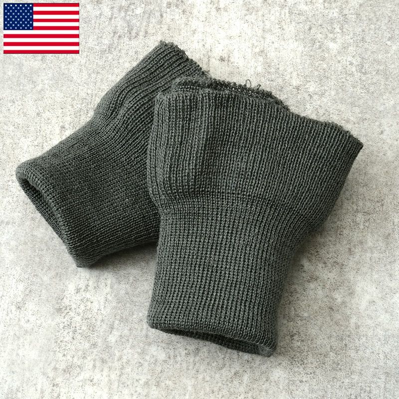 メール便可 米軍 MA-1 リストリブ 2枚1セットグレー デッドストック