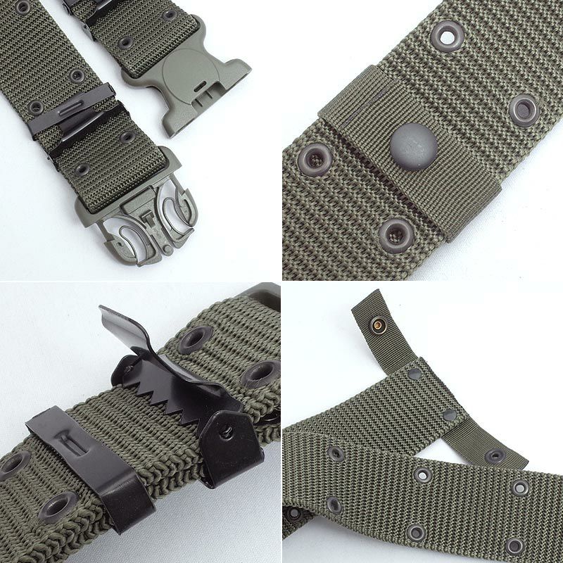 米軍タイプ GI US UTX バックルピストルベルト #SB043NNブラック OD