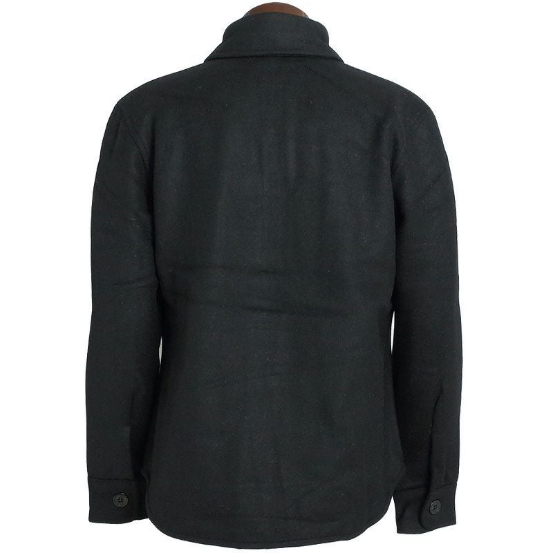80%OFF！□米軍タイプ C.P.O ウールシャツ ジャケット ブラック グレー