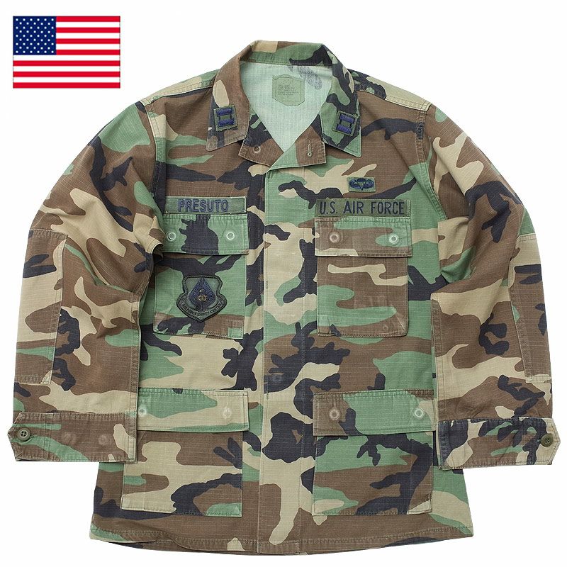 アメリカ軍 BDU ジャケット USED JB022UN 【ウッドランド】メンズ