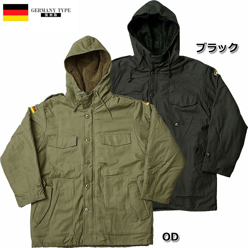 35%OFF！□ドイツ軍タイプ ライナー付き フィールドパーカー 新品 OD