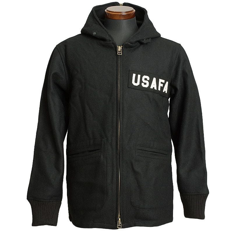 45%OFF！□米軍タイプ カデットパーカー ウール ブラック グレー