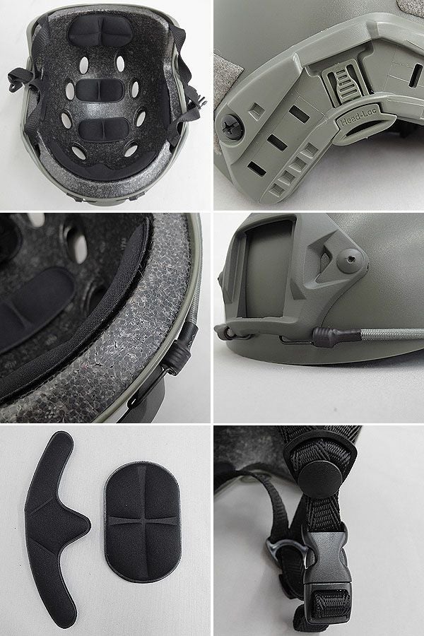 米軍タイプ FASTヘルメット パラトルーパー スタンダード #HM029NNGI