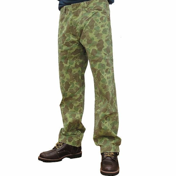 50%OFF！□米軍タイプ USMC P1941 ダックハンターカモパンツ カーゴ