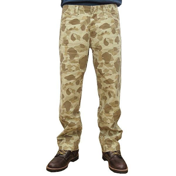 米軍タイプ USMC P1941 ダックハンターデザートカモ カーゴパンツ
