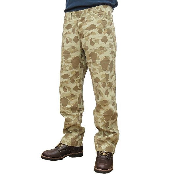 米軍タイプ USMC P1941 ダックハンターデザートカモ カーゴパンツ