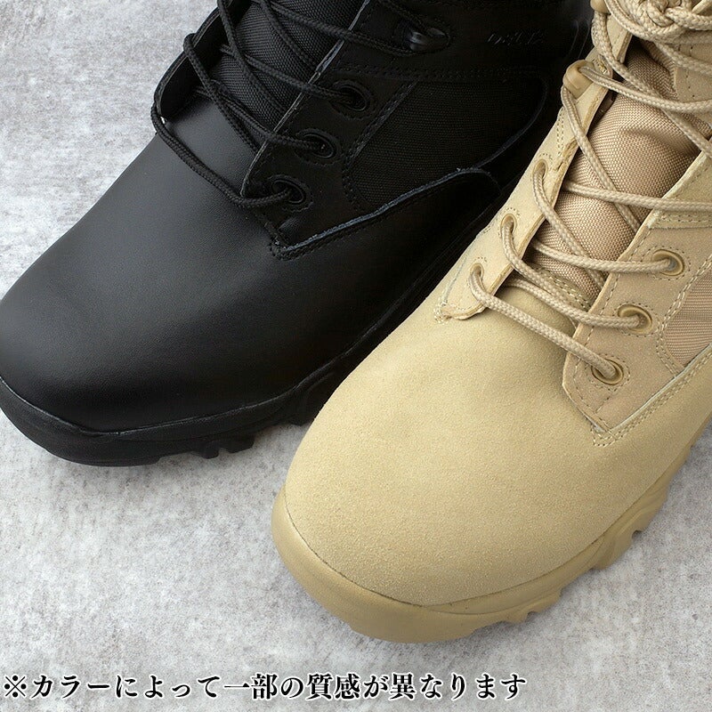 BLACK TAC ブラックタック デルタ サイドジッパー タクティカルブーツ