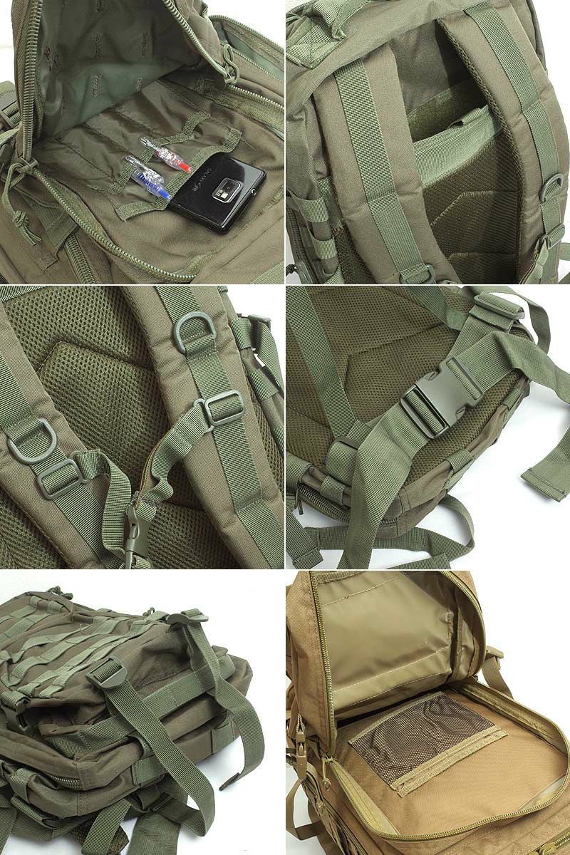 B-64 アサルトリュック ミディアム #BR058YN B64 MOLLEシステム対応