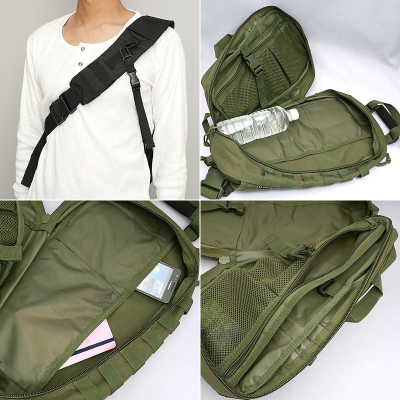GB0104 ワンショルダーバッグ #BS139YNBG-0104 MOLLEシステム対応
