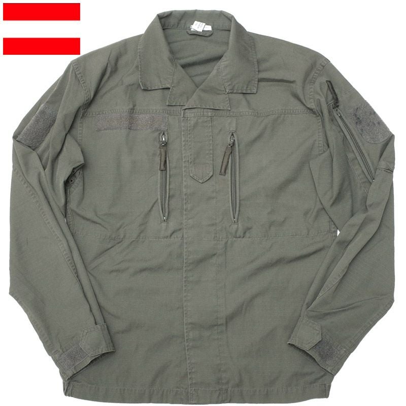 オーストリア軍 コンバットジャケット リップストップ USED JJ182UN