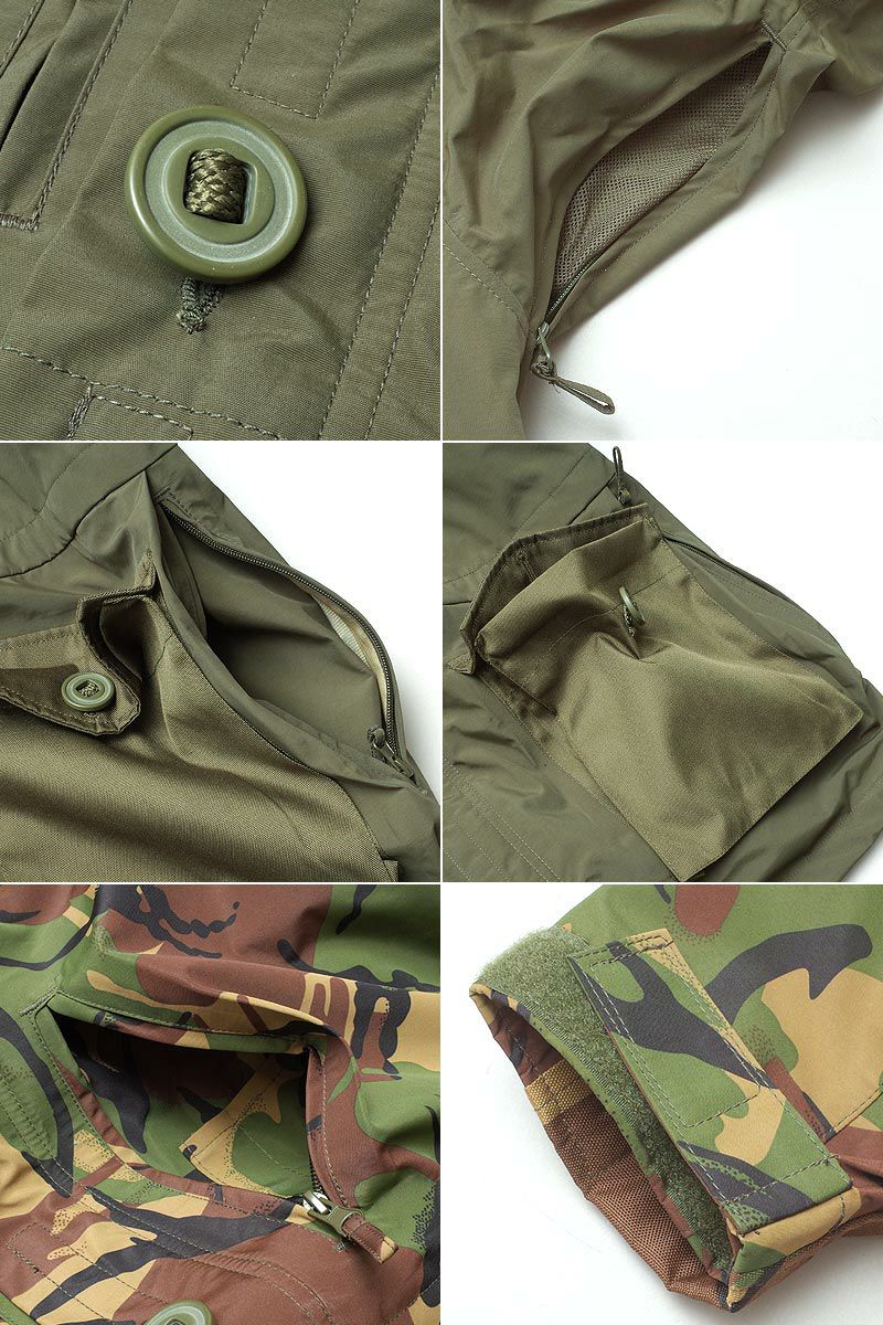 55%OFF！□イギリス軍タイプ コンバットスモック ライナー付き