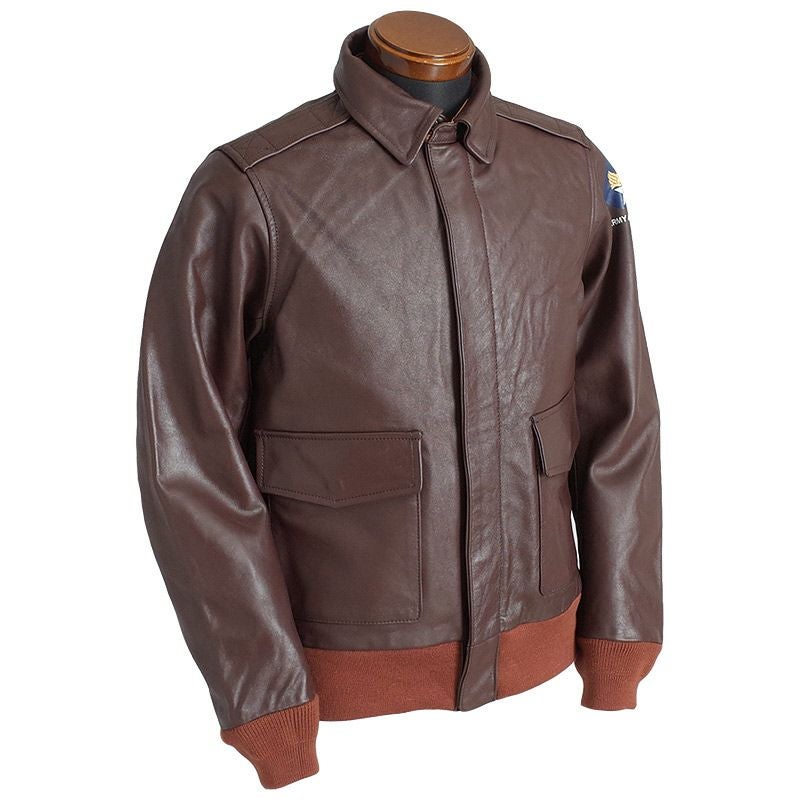 15%OFF！□HOUSTON ヒューストン #8173 A-2 レザージャケットメンズ A2