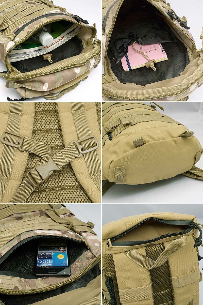 GB-0393 モールリュック size43x27 #BR076YNGB-0393 MOLLEシステム対応