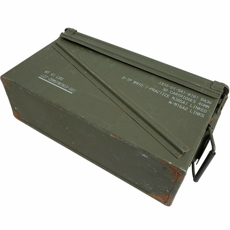 米軍 アンモボックス 40MM USED BX145UN | ミリタリーショップ シービーズ