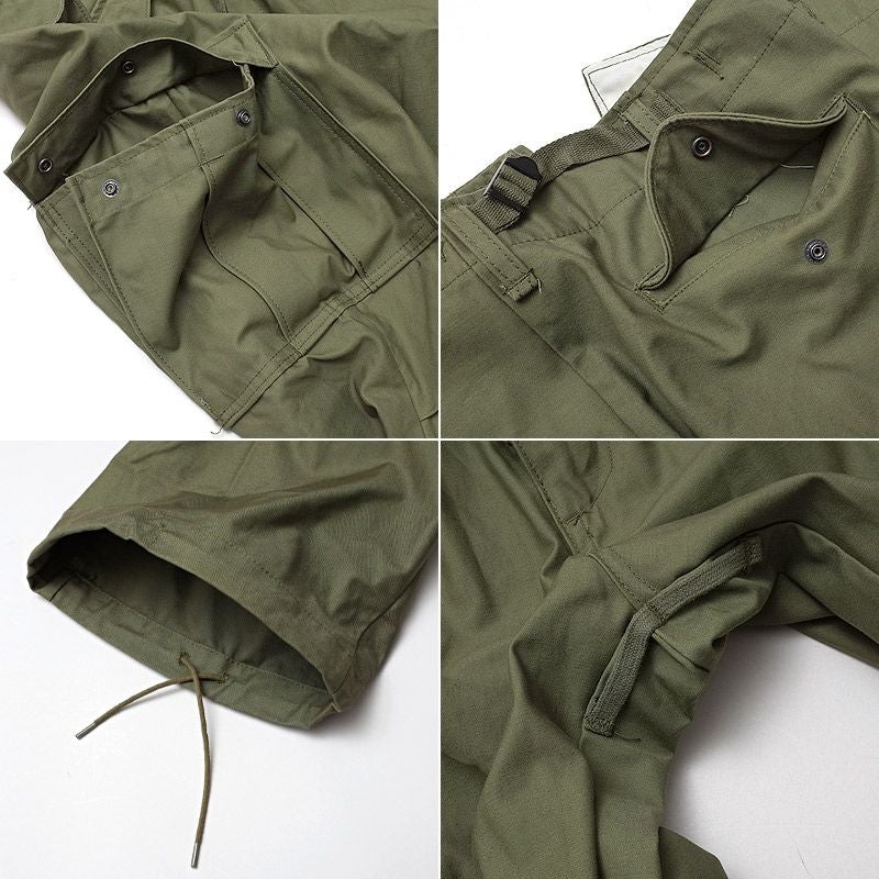 米軍タイプ M-65フィールドパンツ ノンウォッシュ PP062YN SEABEES