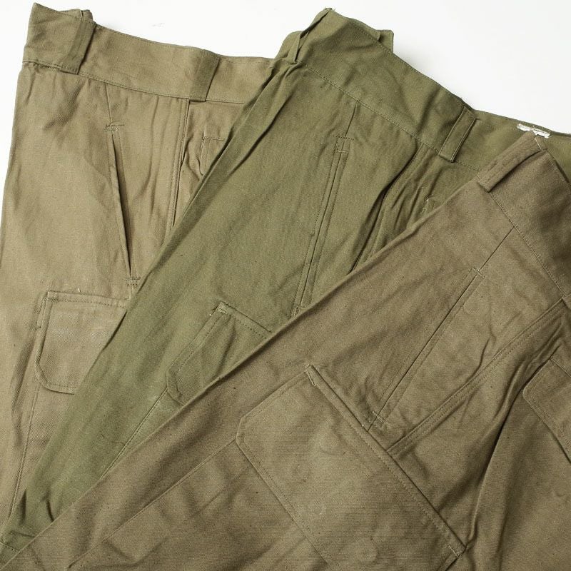 フランス軍 M-47 フィールドパンツ ツイル生地 デッドストック PP196NN
