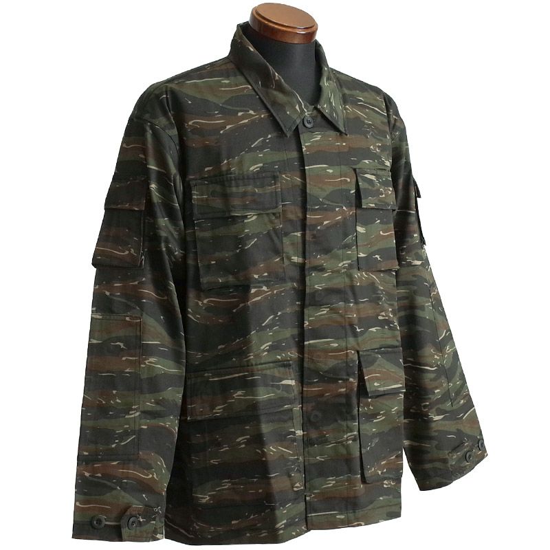 米軍タイプ BDUジャケット タイガーカモ JB005YN メンズ コンバット
