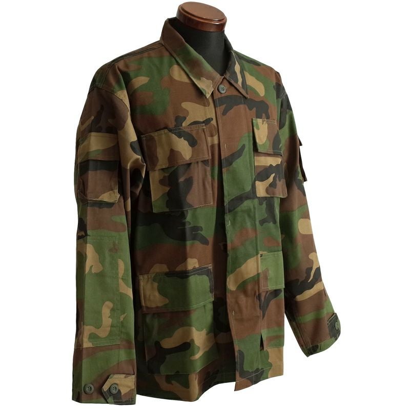 米軍タイプ BDUジャケット ウッドランド JB004YN メンズ コンバット