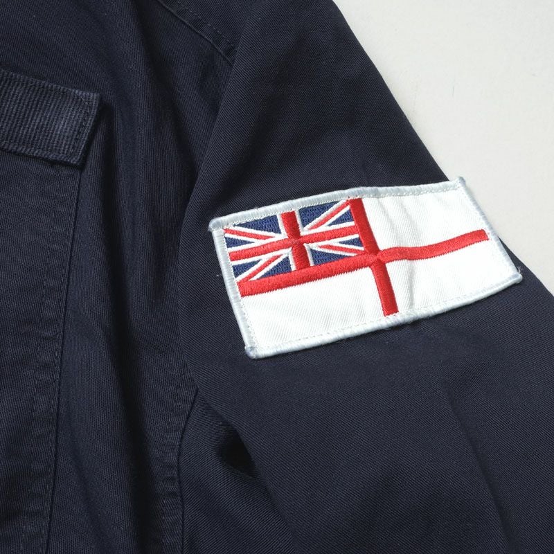 イギリス軍 Royal Navy コンバットジャケット ネイビー USED JS144UN