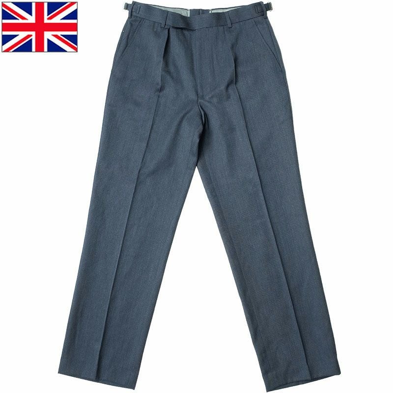 イギリス軍 No.2 ドレスパンツ ネイビー USED PP244UN 英軍 UK 英国