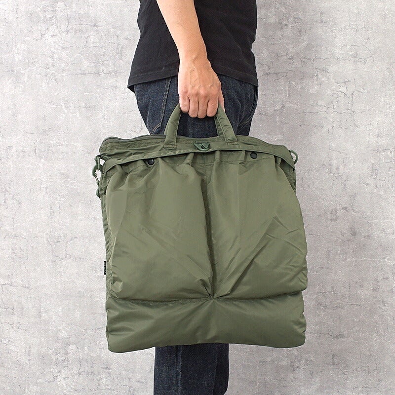 米軍タイプ AIR FORCE ヘルメットバッグ #BH075YN クッション入り 2WAY