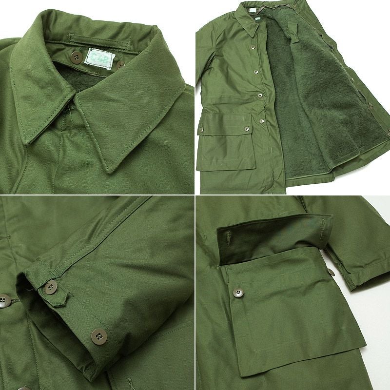スウェーデン軍 M59コート ライナー付き オリーブ デッドストック