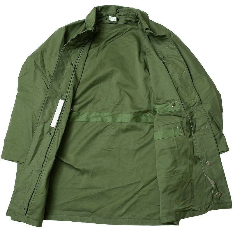 スウェーデン軍 M59コート ライナー付き オリーブ デッドストック