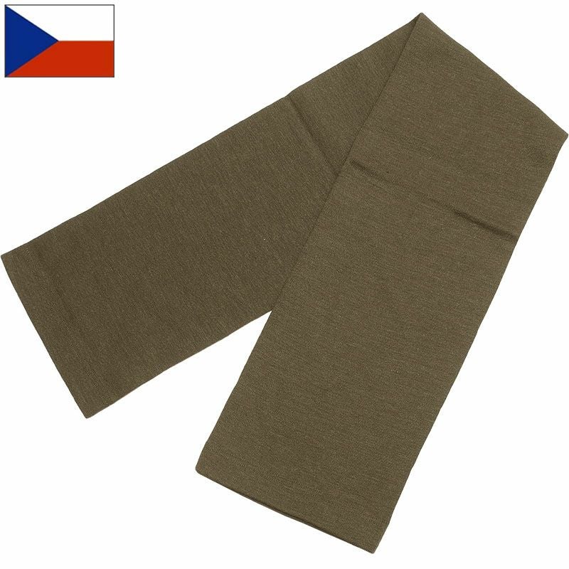 チェコ軍 ウールスカーフ ブラウン デッドストック EM020NN