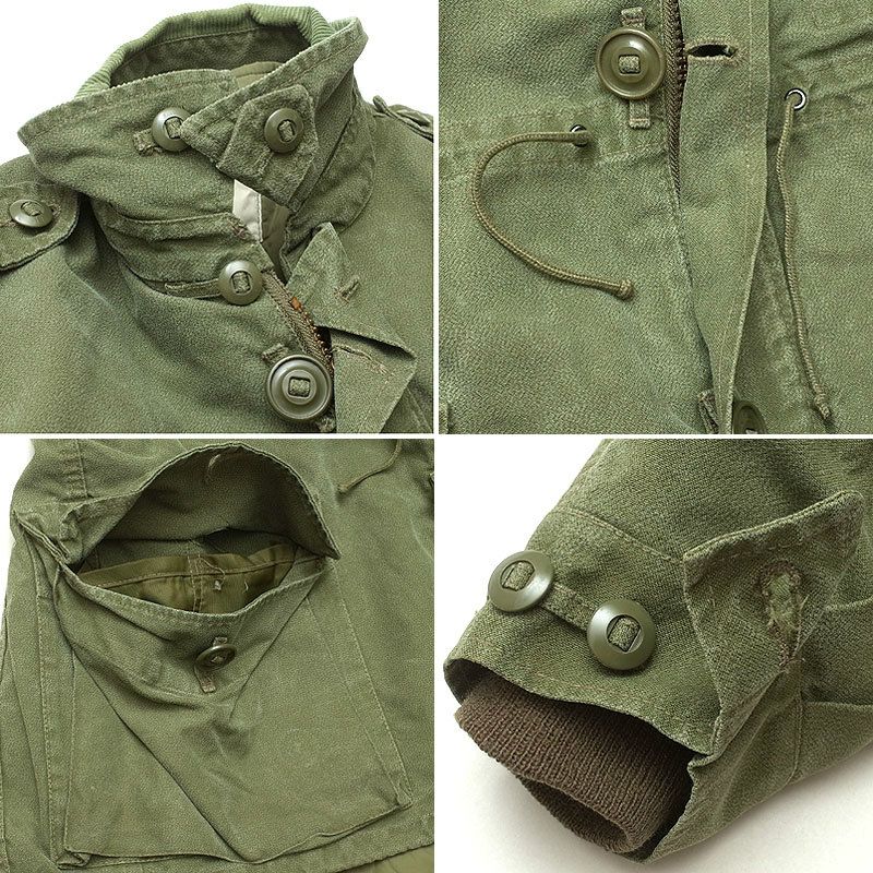カナダ軍 MK2 コンバットジャケット ライナー付き オリーブ USED 