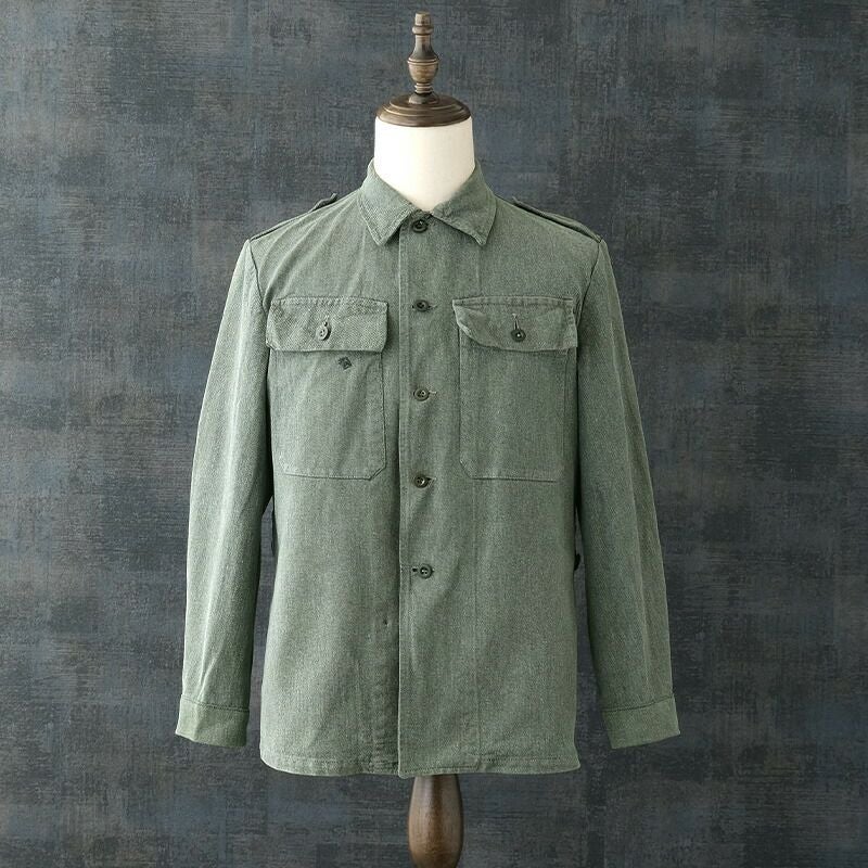 スイス軍 デニムジャケット USED JJ020UN