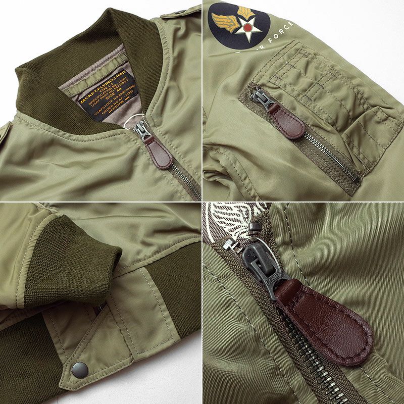 10%OFF！□HOUSTON #5L-2X L-2 フライトジャケット L2 ブルゾン メンズ