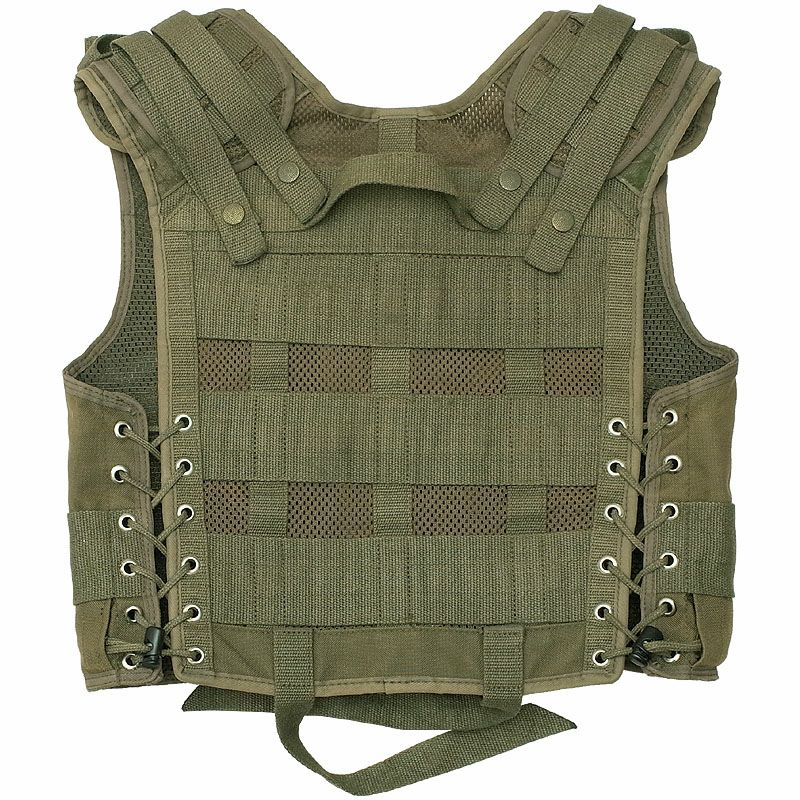 オーストリア軍 タクティカルベスト オリーブ USED JV034UN