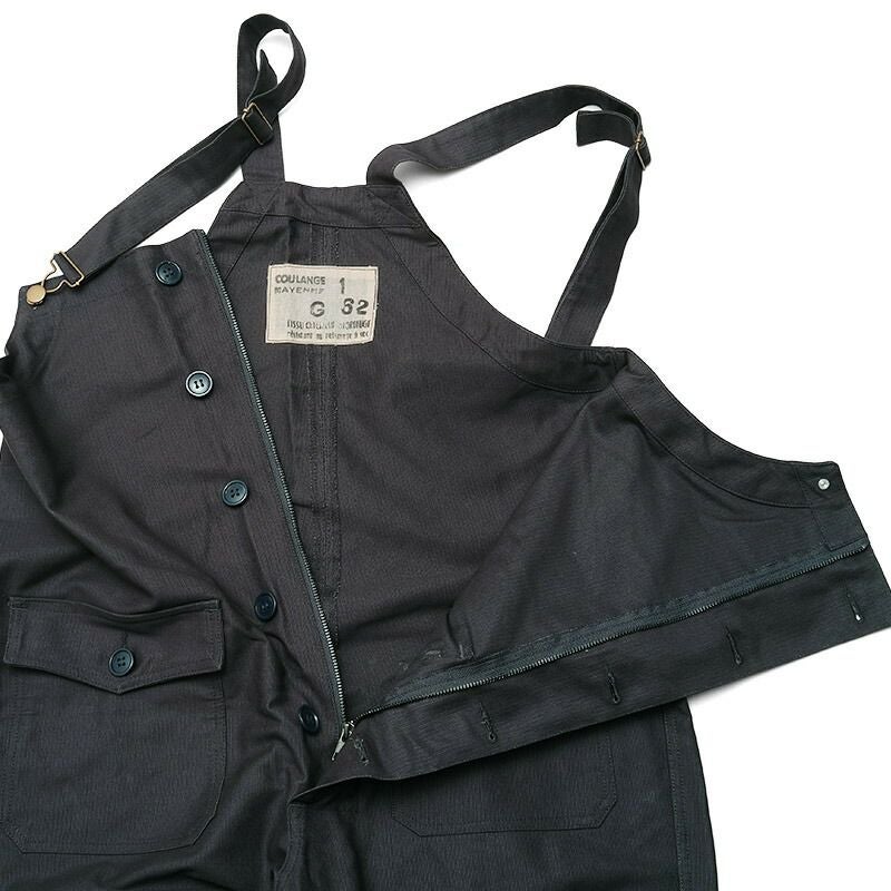 フランス軍タイプ 海軍 NAVY デッキパンツ PP263YN メンズ つなぎ
