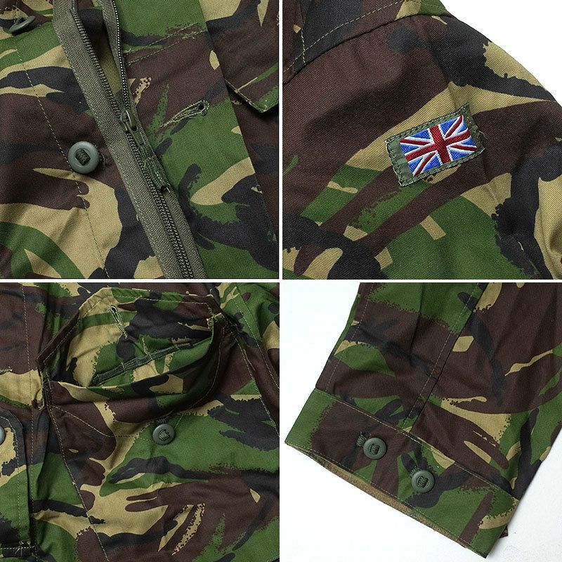 イギリス軍 ライトウェイト コンバットジャケット DPMカモ デッドストック JS161NN