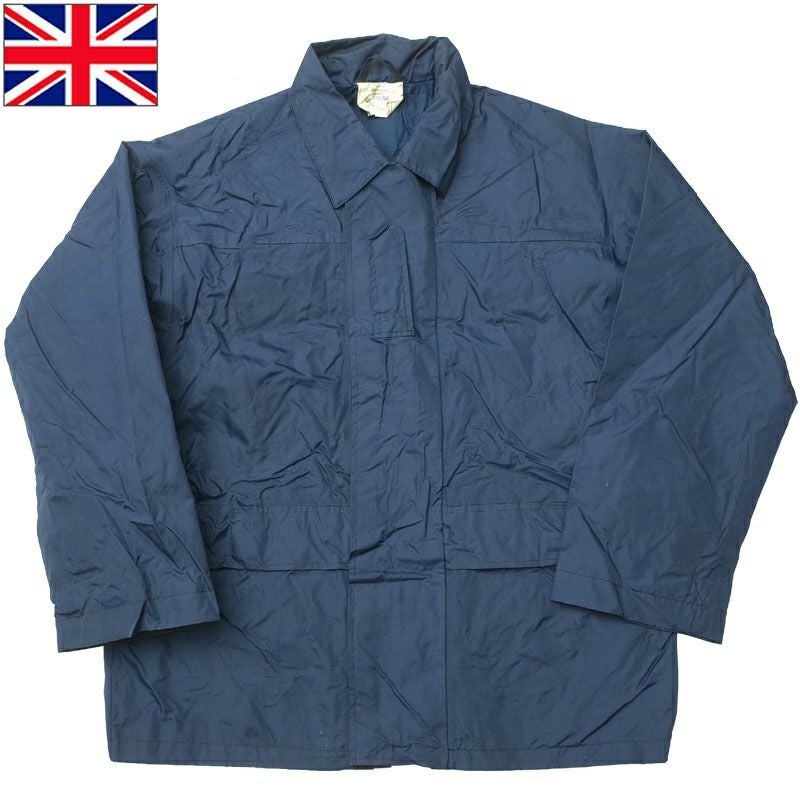 70%OFF！□イギリス軍 RAF レインジャケット ナイロン ブルー USED