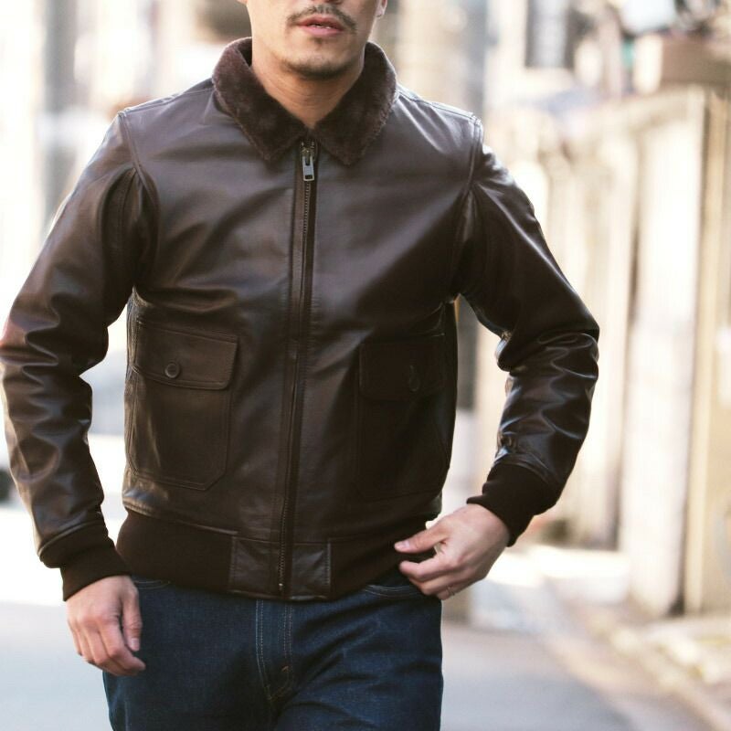 米軍タイプ G-1フライトジャケット JJ277YN メンズ GI G1フライト