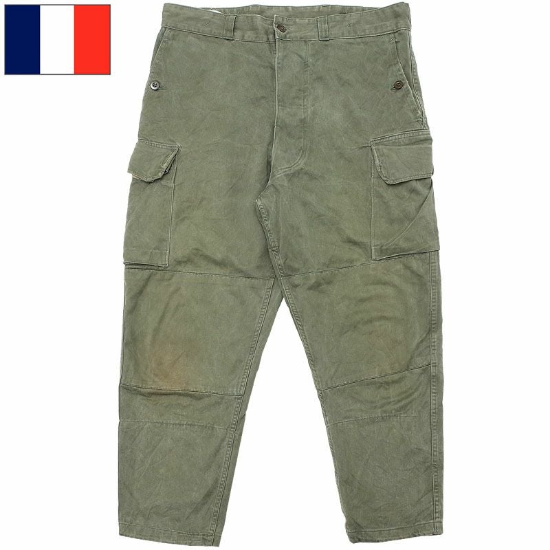 フランス軍 M64 フィールドパンツ オリーブ USED PP272UN M-64 メンズ