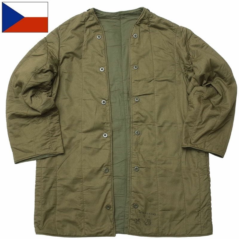 チェコ軍　ユーロミリタリー　モッズコート　中綿入り　美品　デッドストック　古着 MILITARY（ミリタリー） 実物 新品 デッドストック チェコ軍 レイン