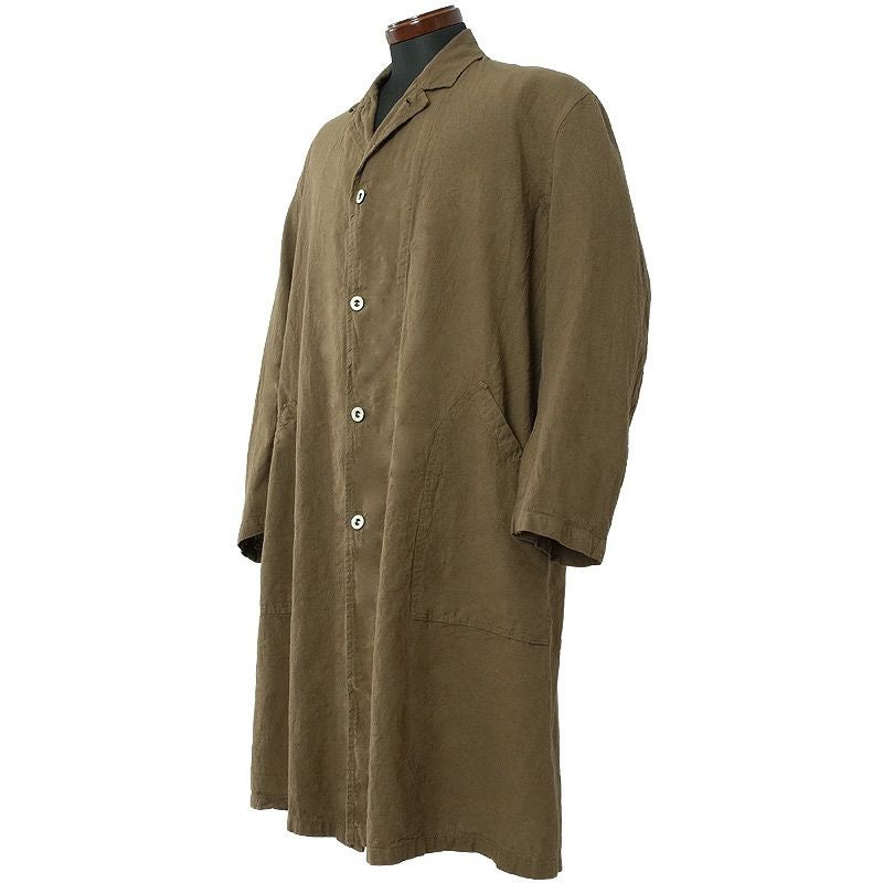 フランス軍タイプ コットンリネン ワークコート 染め JC135YD