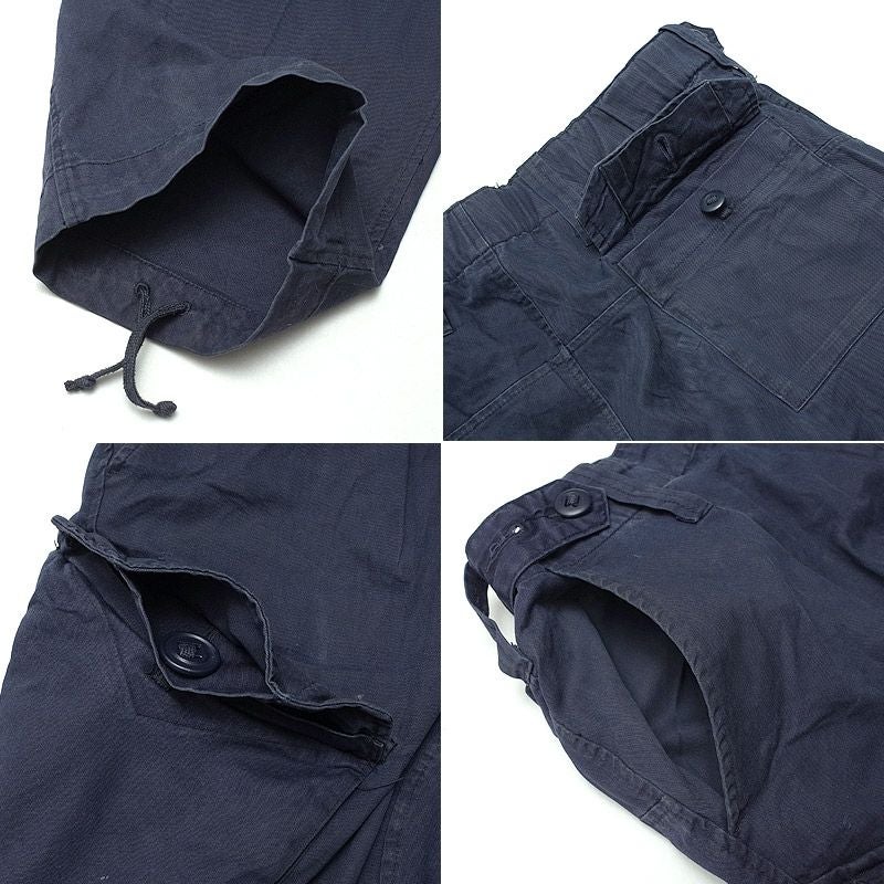 イギリス軍 ROYAL NAVY コンバット カーゴパンツ ネイビー 後期型 USED