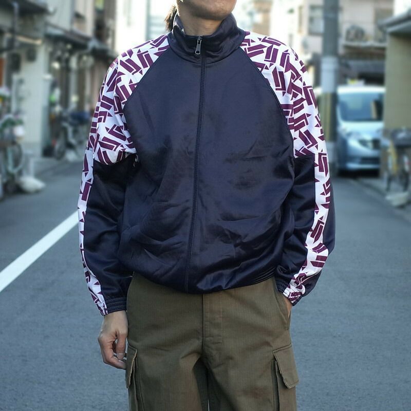 フランス軍 ミリタリースクール ジムジャケット ネイビー タイプ1 USED JJ288UN